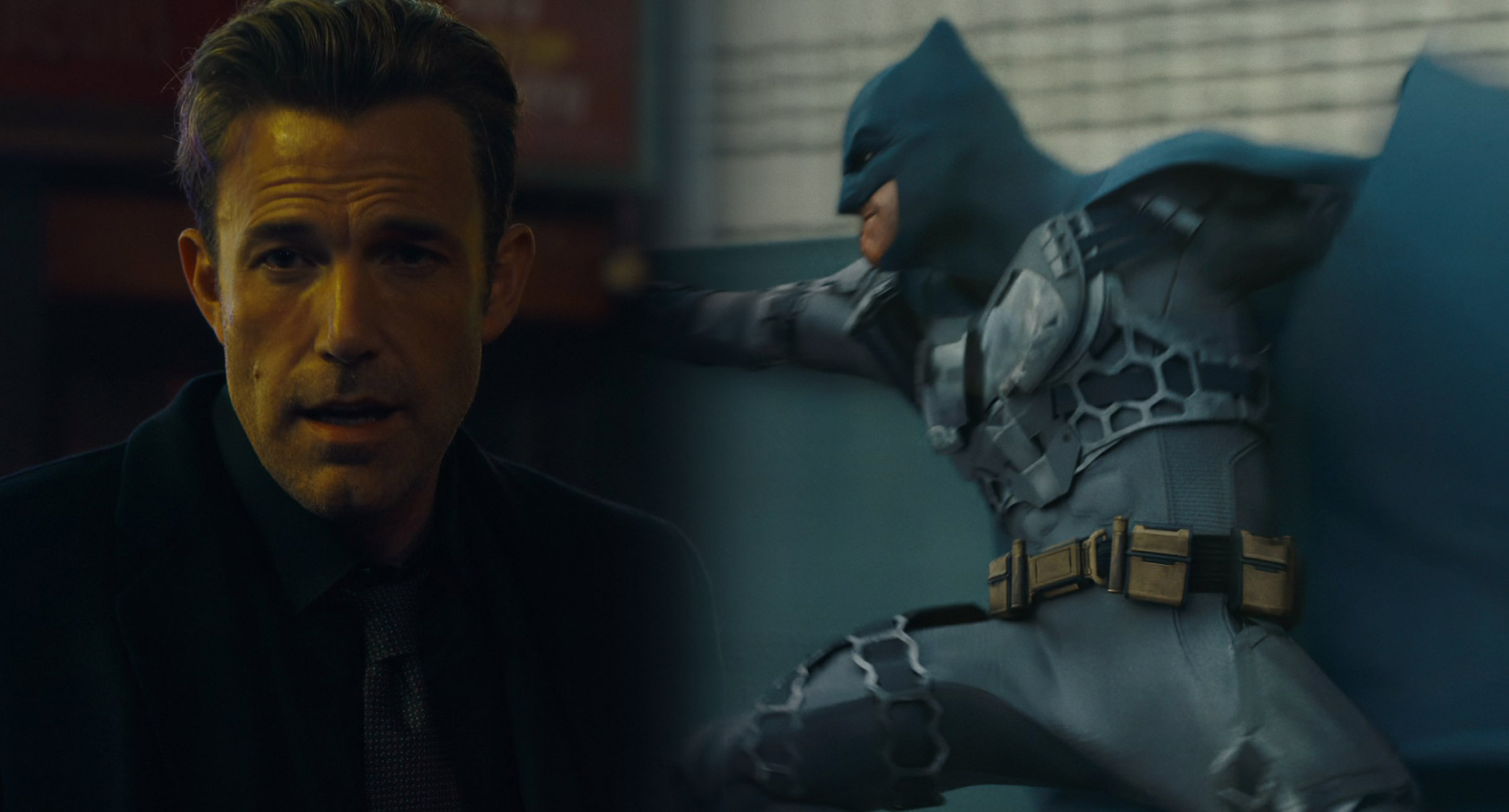 The Flash: il nuovo trailer mostra Ben Affleck come Batman con il costume  blu e grigio (per la prima volta al cinema)